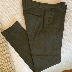 Scotch and Soda Men's Olive Green Pants